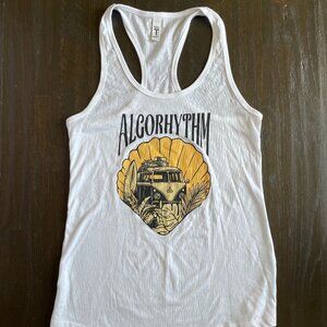 Algorhythm band tank top Size: M